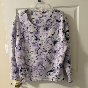 Juicy Couture Lavender and Black Sweatshirt